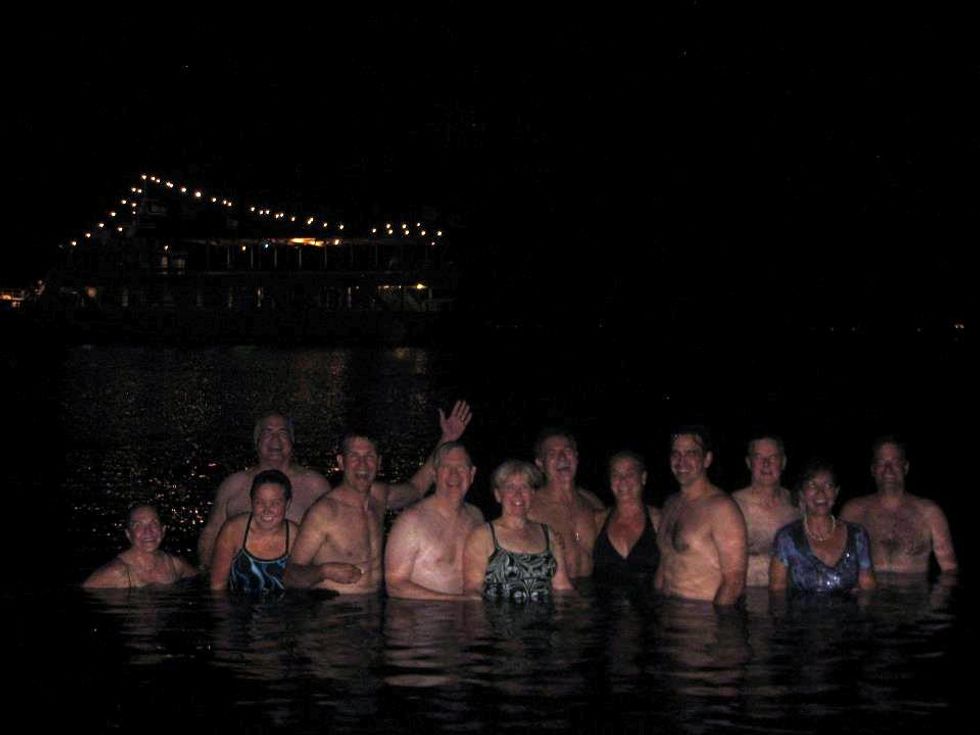 Exclusive! Here is Your Picture Of Kevin Yoder All Nude-Like In The Sea Of Galilee, Wait No It Isn't