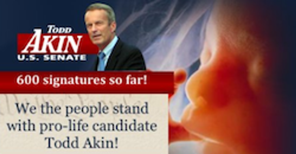 Ha Ha, Look At How Todd Akin's Campaign Tries To Spin Losing By 10 Points