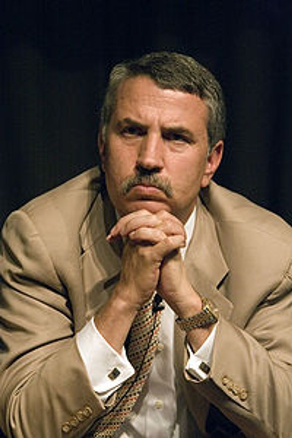 Tom Friedman Bravely Calls For 'Conservative' Party To Basically Do Everything Obama's Done