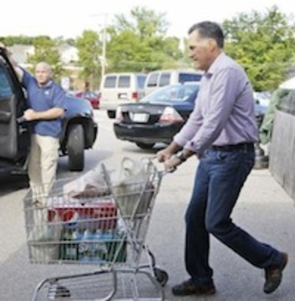 Buying 'Hardware Stuff': Day One of the Press' 24-Hour Surveillance of Mitt Romney