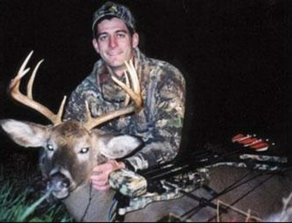 Your Monday Caption Contest: Paul Ryan With This Dead Thing