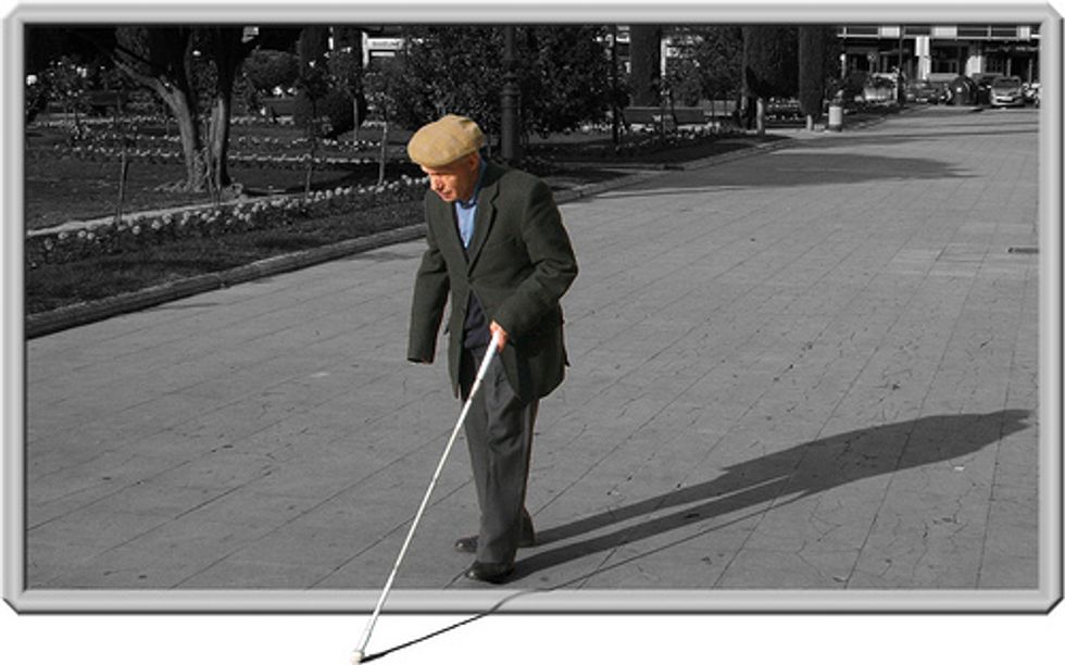 As Mass Governor, Cartoon Plutocrat Mitt Romney Taxed People For Being Blind