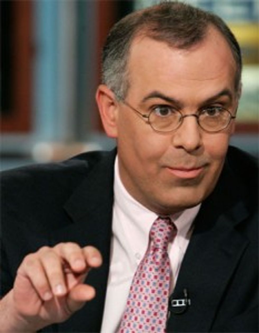 David Brooks Comforts Rich People