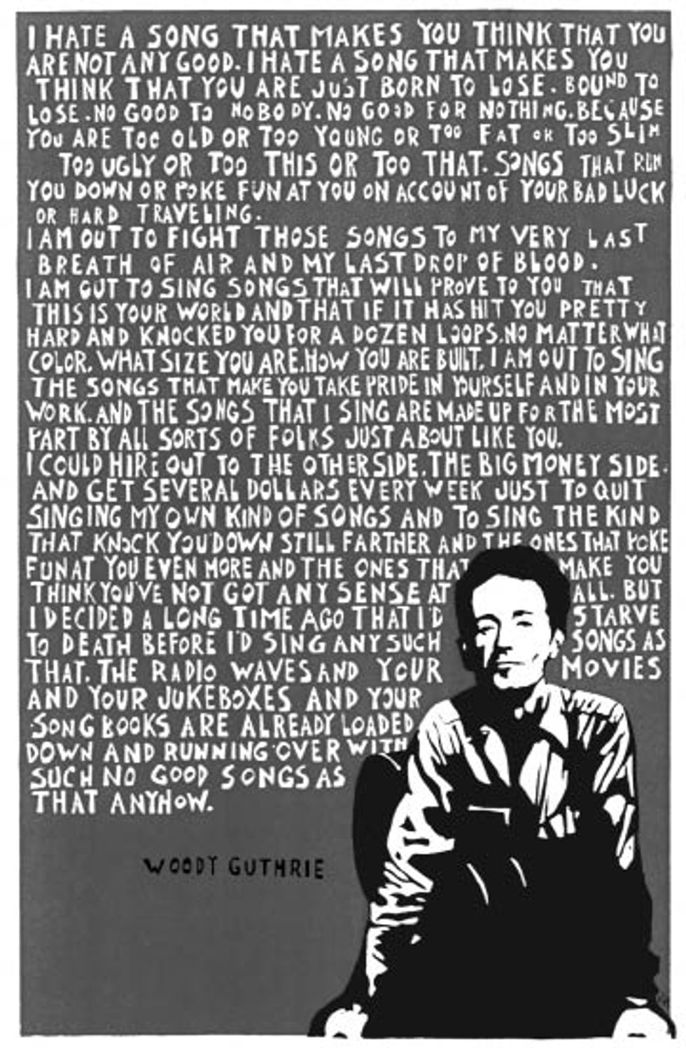 It’s Woody Guthrie’s 100th Birthday, Comrades! Let’s Have A Sing-Along!