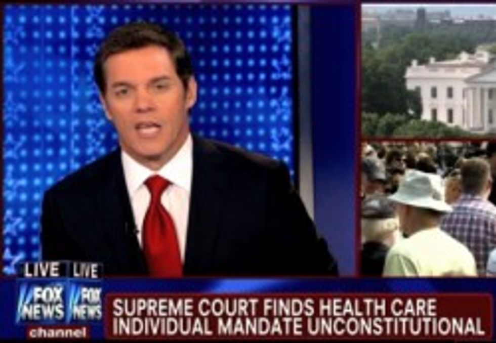Fox News Non-Apologizes For Reporting Individual Mandate Unconstitutional