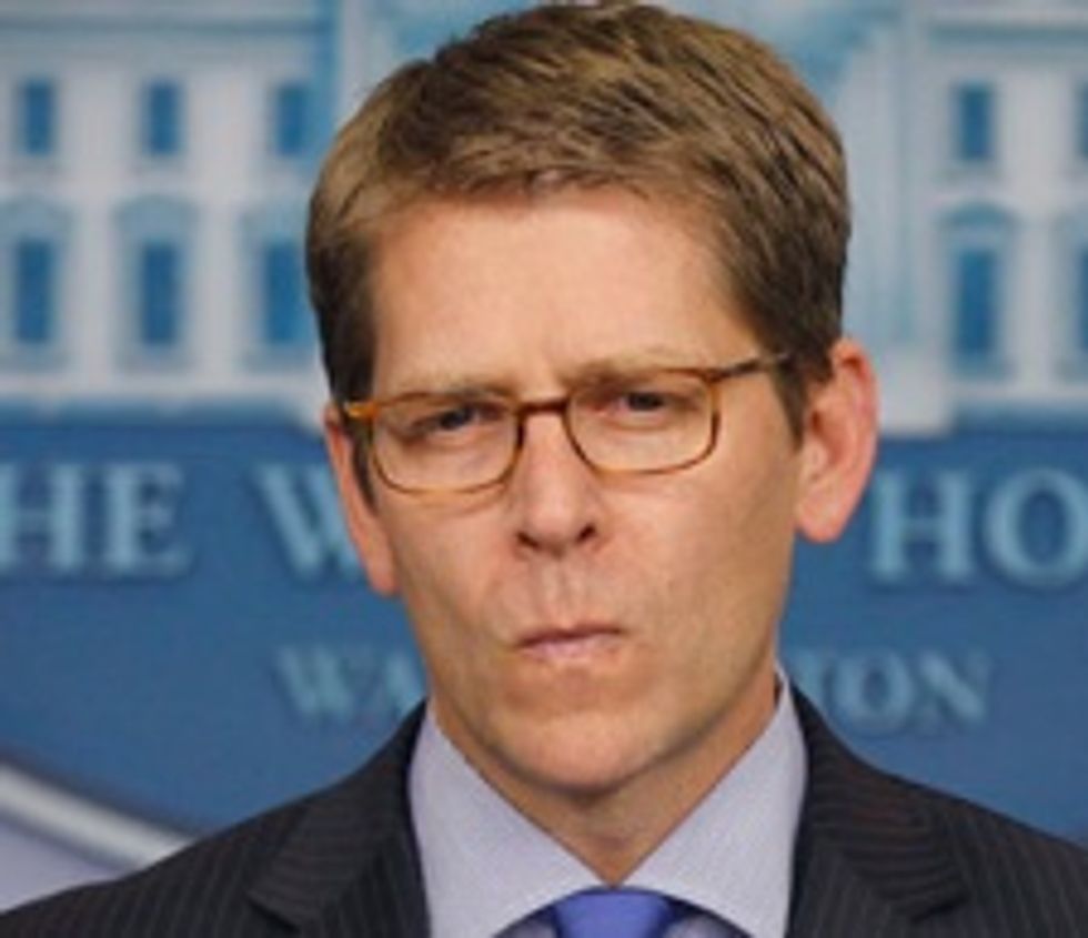 Jay Carney Insists That The President Wasn't Being Playfully Booed