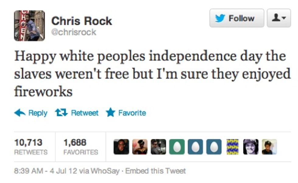 Why Does Chris Rock Hate Slavery So Much?