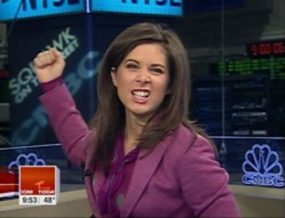 Erin Burnett Thinks You Are A Loser, Lies About It