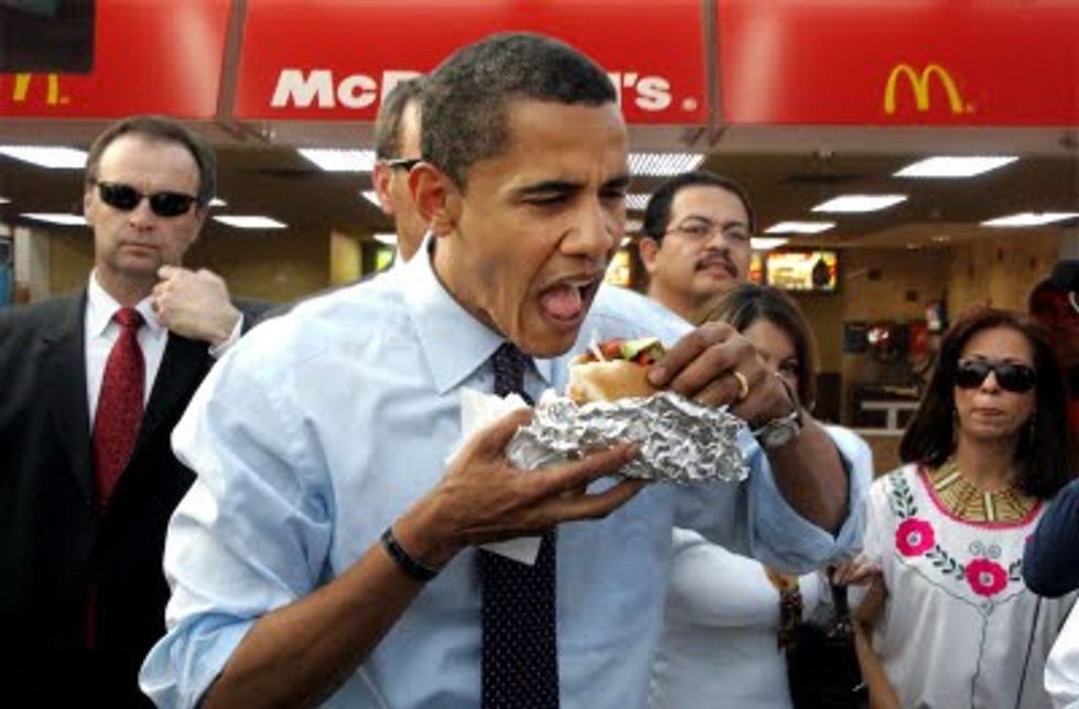Everybody Is Going Out To McDonald's Except Mitt Romney