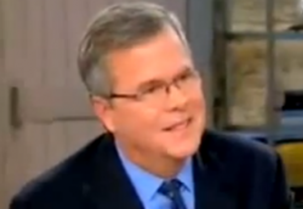 Jeb Bush, Liberated By His Own Irrelevance, Says GOP Is 'Short-Sighted'
