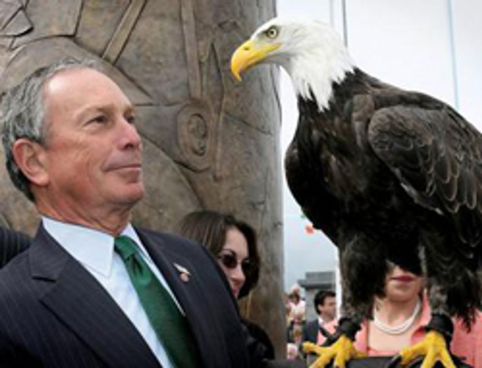 People's Mayor Mikey Bloomberg Rushes To Boost Morale At Goldman Sachs