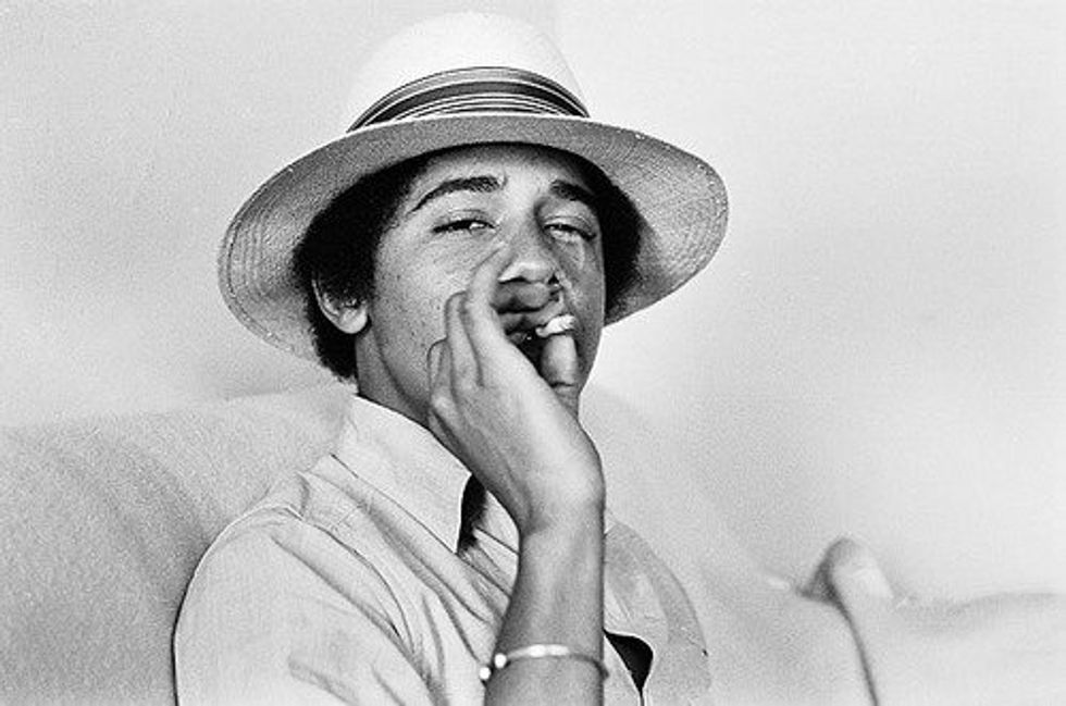Important Vanity Fair Barack Obama Nerd Love Update: Young Obama Wore Brut