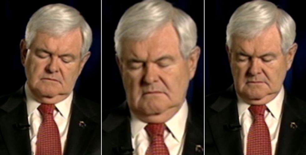 Newt Gingrich Officially Now Too Lame for Media To Care