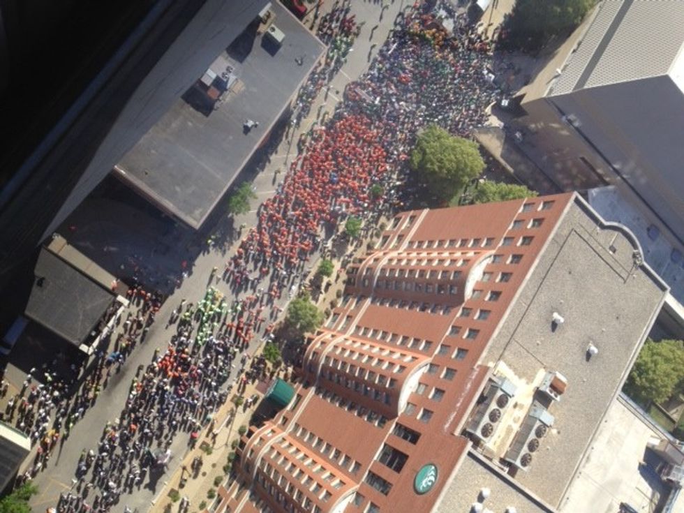 A Children's Treasury Of Communist Wisconsin Zombies Mobbing Their Prey, Gov. Scott Walker