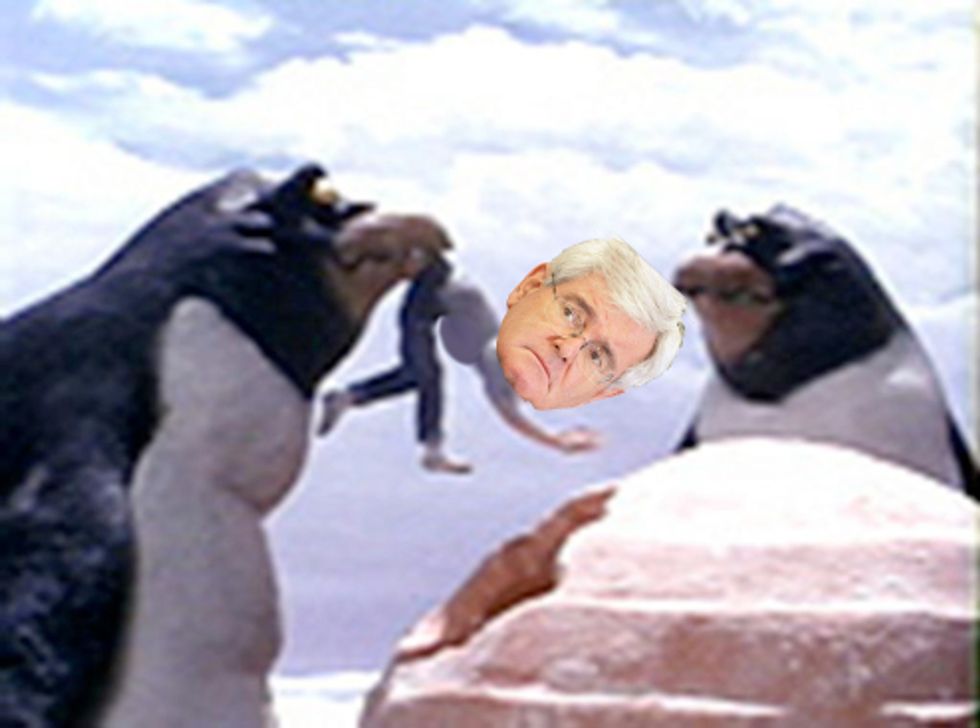 Patriot Zoo Animal Attempts To Eat Newt Gingrich Alive