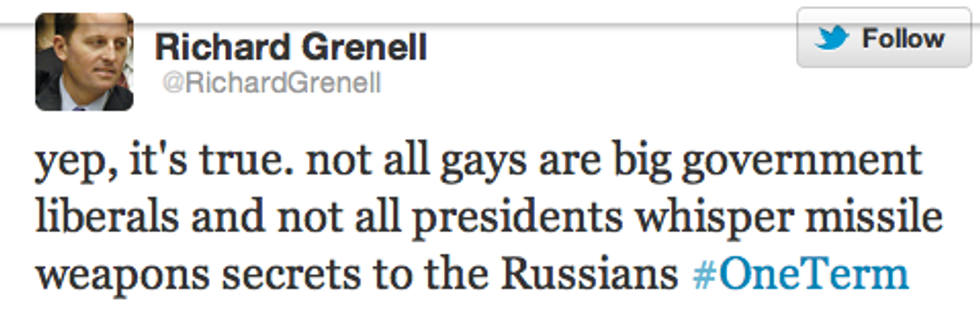 Mitt Romney Somehow Liberal Now For Hiring Gay GOP War Salesman