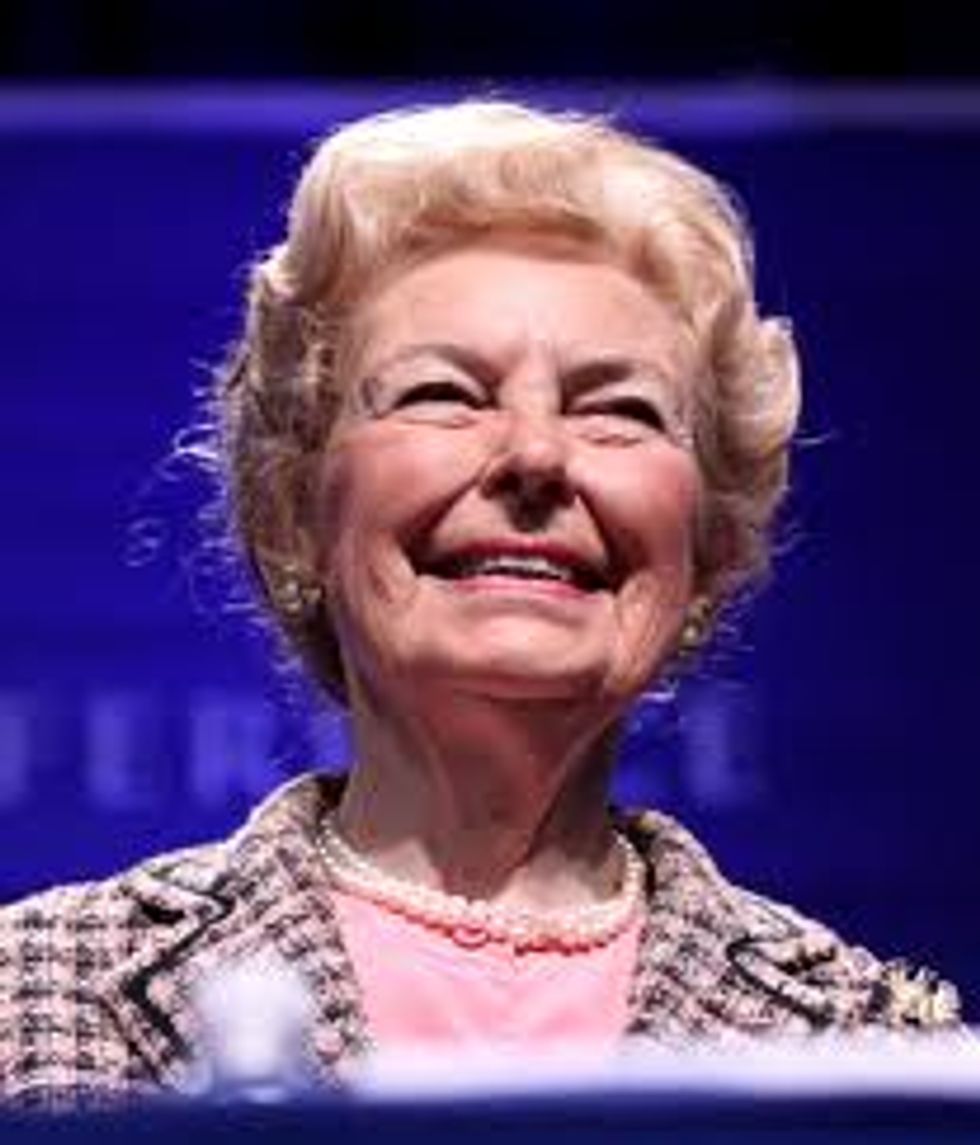 Phyllis Schlafly Warns Citadel Cadets: Some Feminists Will Trick You By Not Being Ugly