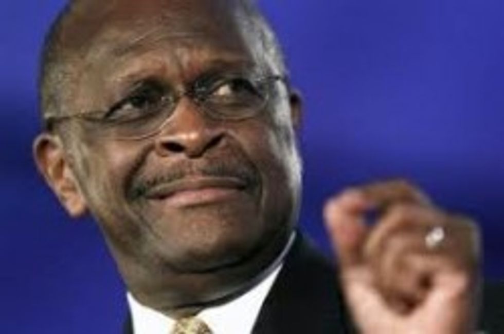 Godfather Herman Cain Will Illegally Fire All You Union Thugs