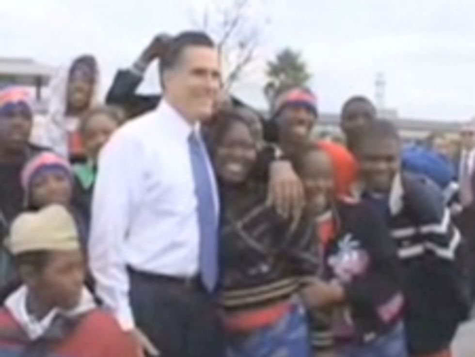 RON PAUL! Supporter Harasses Mittens About Interracial Procreation