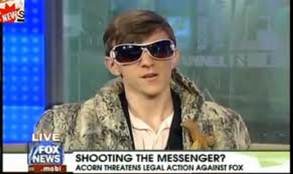 Super-Slick James O'Keefe Wannabe Tries To ACORN Everybody While They Point And Laugh