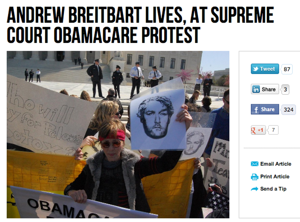 Ghost Andrew Breitbart Is Your New Che