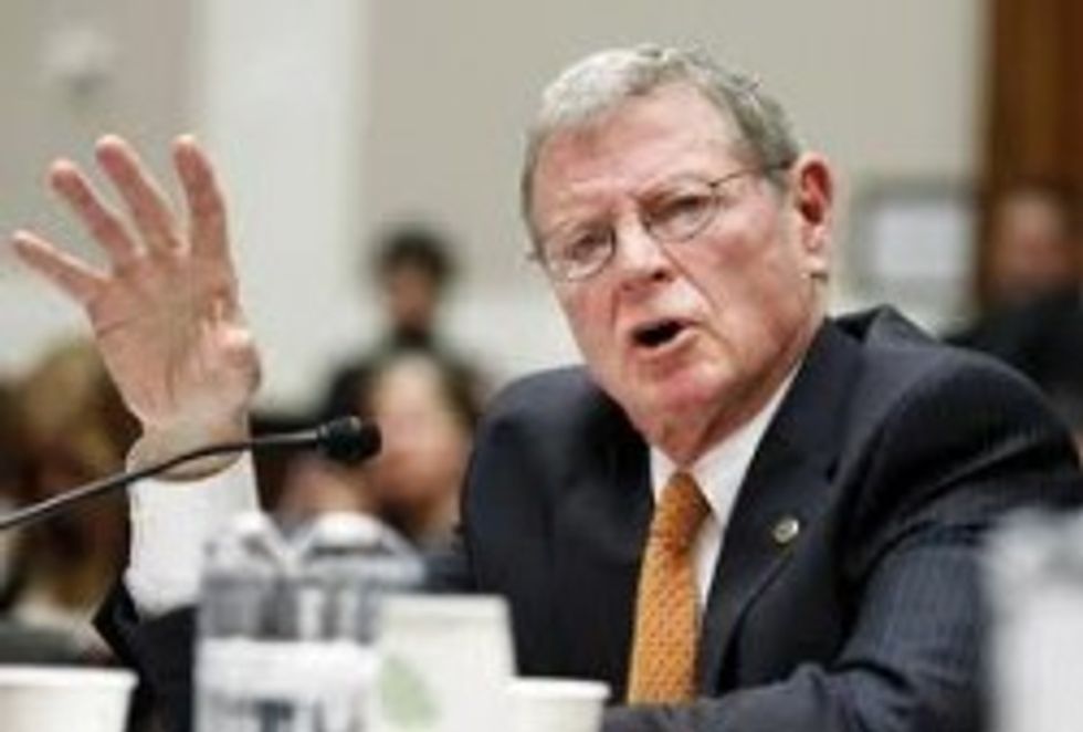 Okie Sen. James Inhofe: No Climate Change Because Bible Told Him So