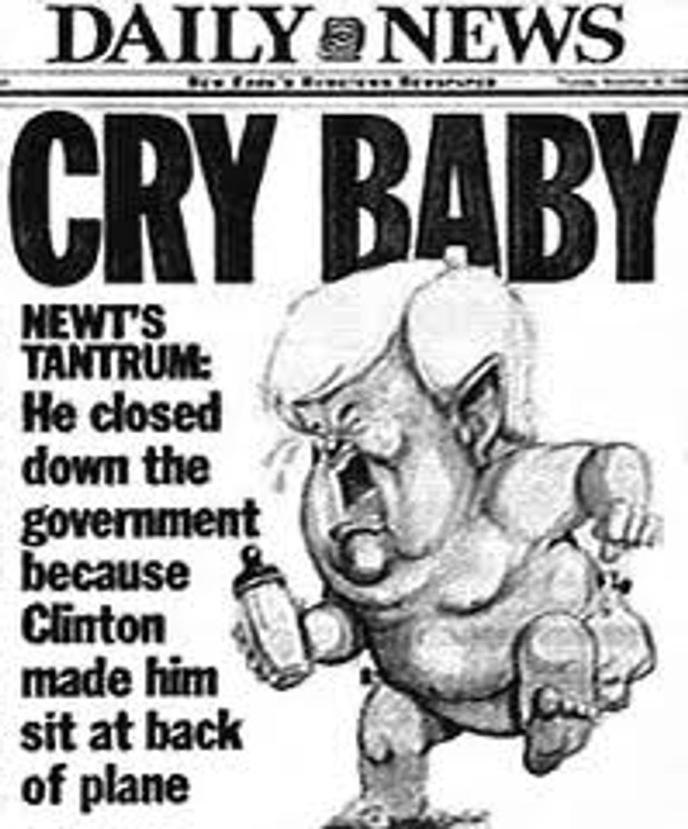 Very Impolite Newt Gingrich: Mitt Romney Is a 'Dead Loser'