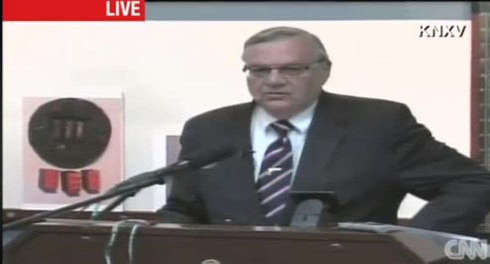 Joe Arpaio Said Something So Important That CNN Broadcast It Live