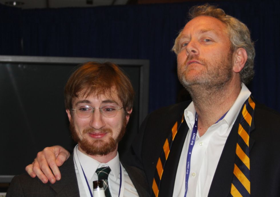 Andrew Breitbart Drops Dead