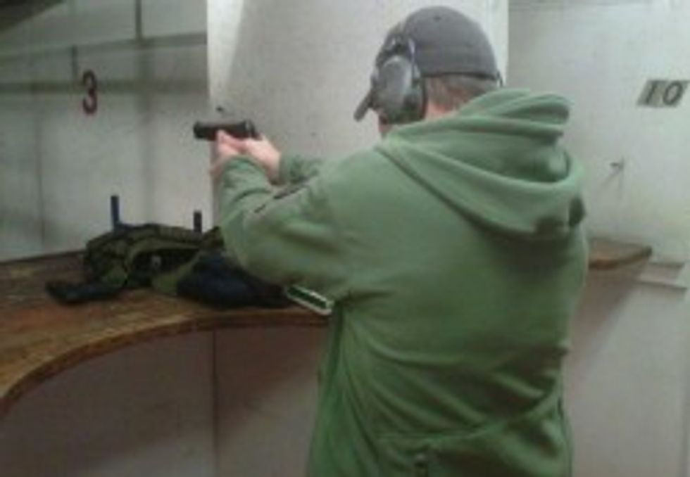 Already Very Relaxed Rick Perry Shoots Guns to Relax