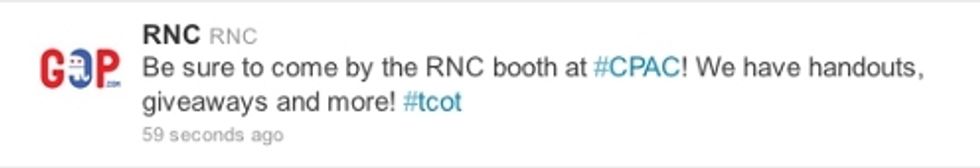 GOP Only Approves 'Handouts' If They Go To CPAC Attendees