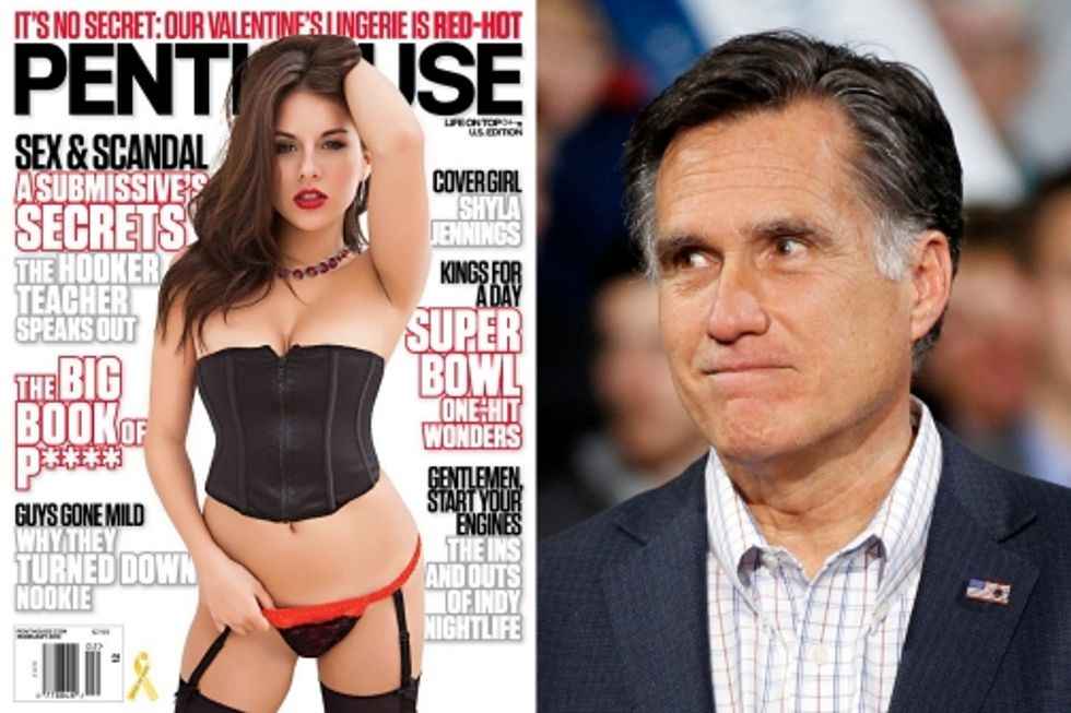 Prissy Mitt Romney Loves Hawt Sexy Porno Money