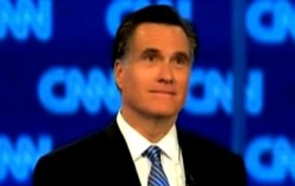 Romney Short-Circuits Over Debate's Tax Return Questions