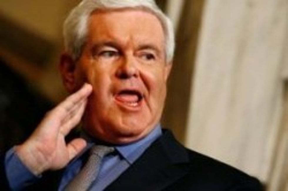 Gingrich Accuses Romney Campaign of Being a Campaign