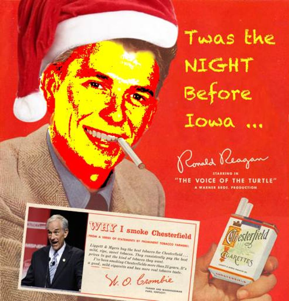 'Twas the Night Before Iowa ... (A Visit From St. Reagan)
