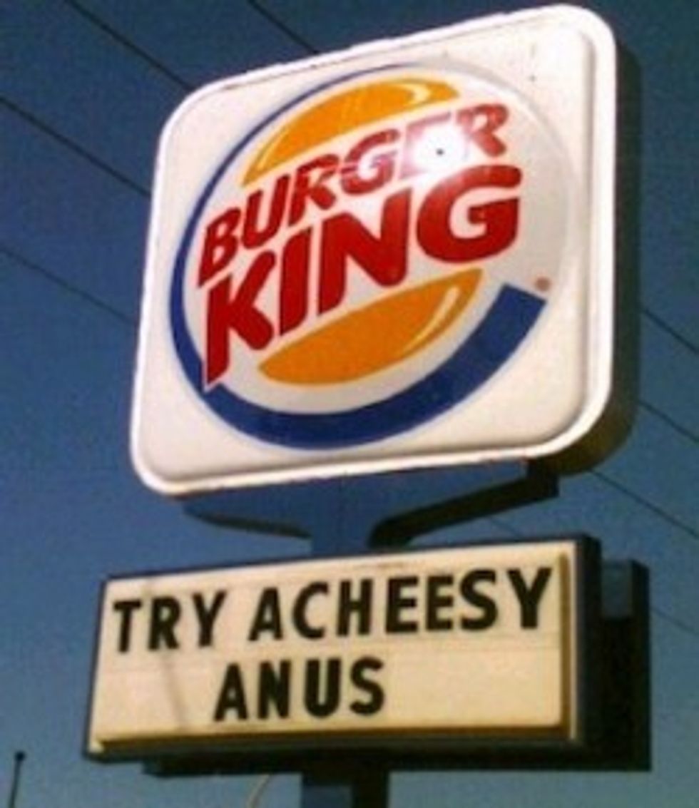 Michelle Obama Halts War On Obesity And Anusburgers