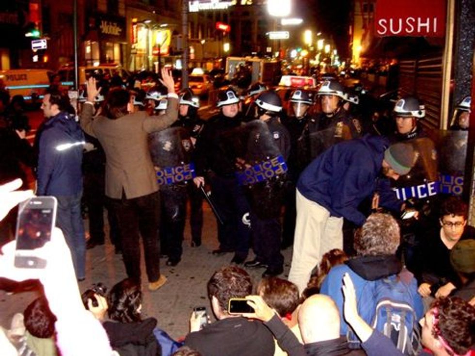 Panicky Billionaire Mayor Orders Eviction of Zuccotti Park (VIDEO)