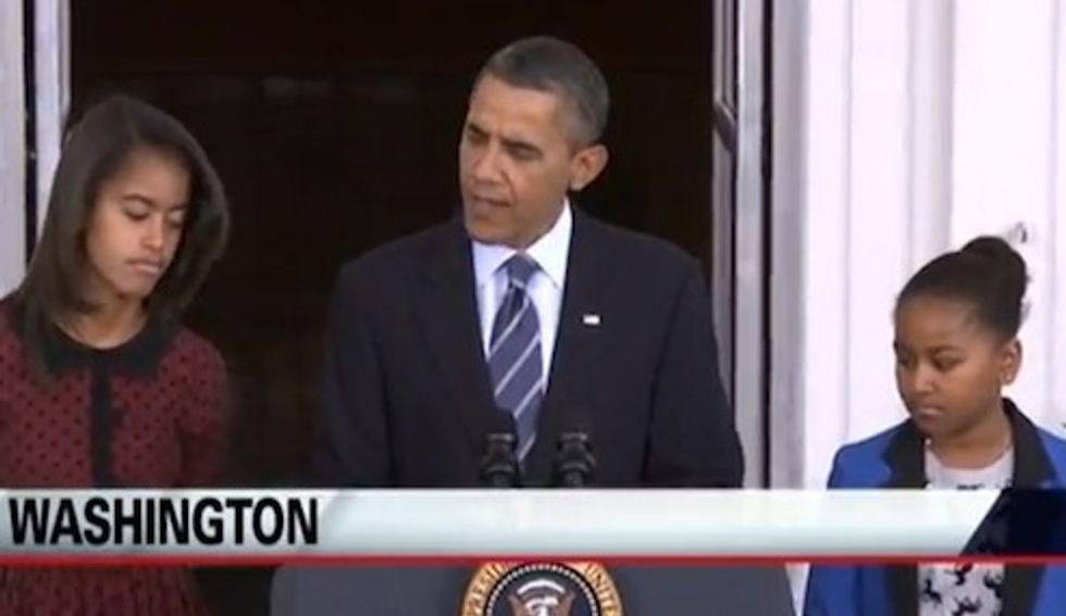 Obama Celebrates Thanksgiving By Reminding America of Its Dysfunction