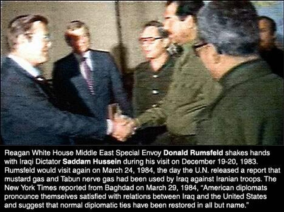 Giving Iraqis the Middle Finger