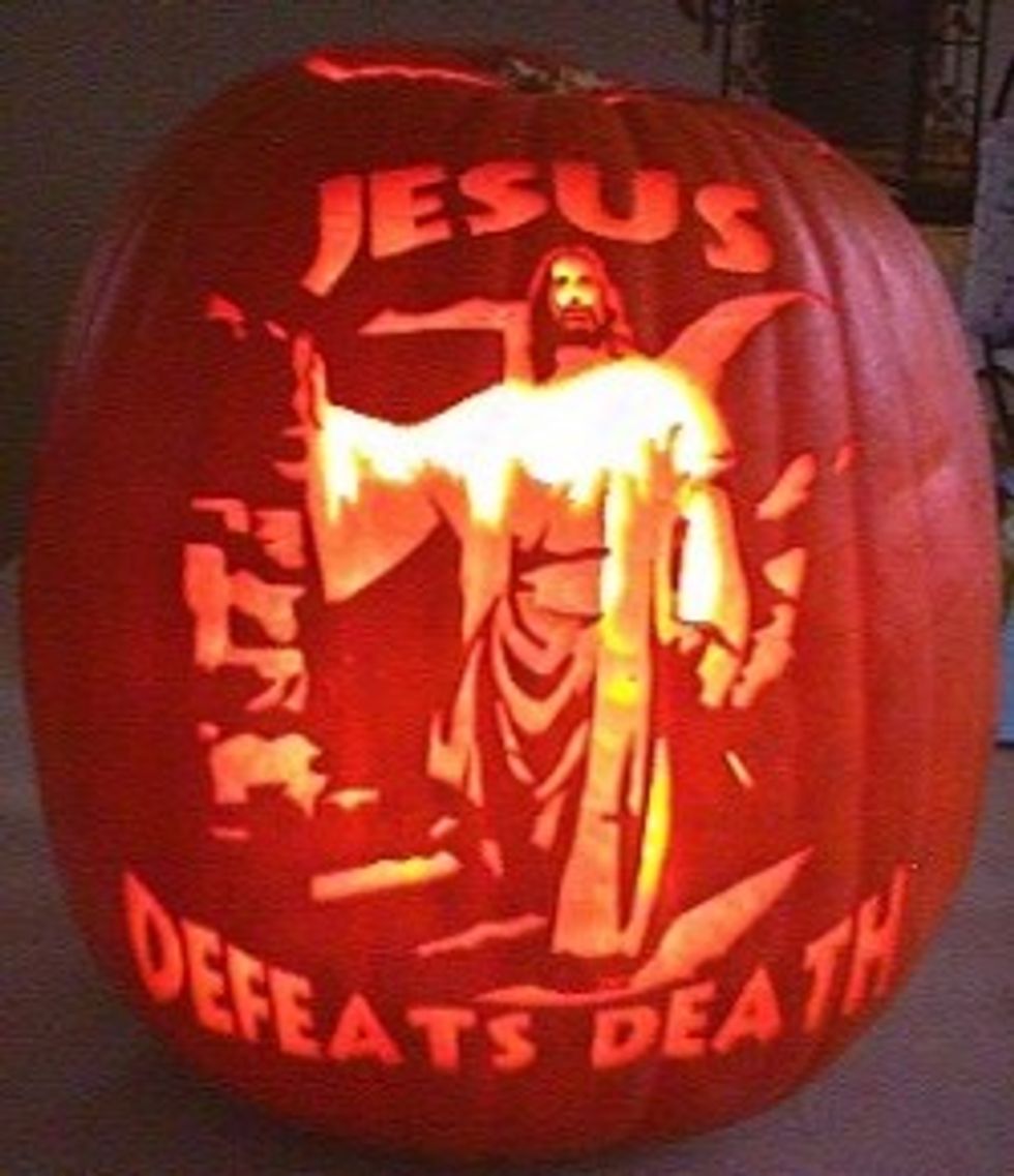 Wingnuts Plotting To Overthrow Devil Halloween Ritual With 'JesusWeen'