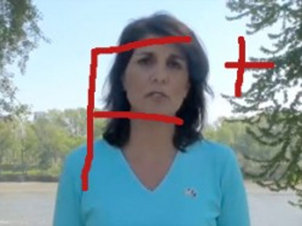 Nikki Haley Will Fix Stuff Right After Finishing These Fake Report Cards