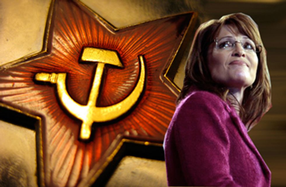 Why Is Sarah Palin a Crazy Liberal Communist Now All of a Sudden?