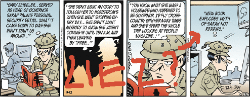 Chicago Tribune Gitmos Comic Strip For Talking Smack About Sarah Palin