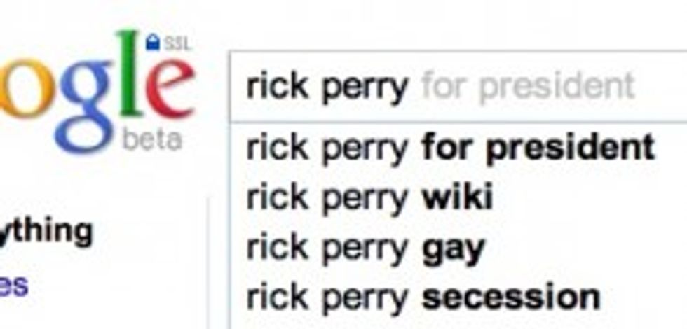 Rick Perry Probably Joining 2012 Race; Celebrates By Killing A Mexican