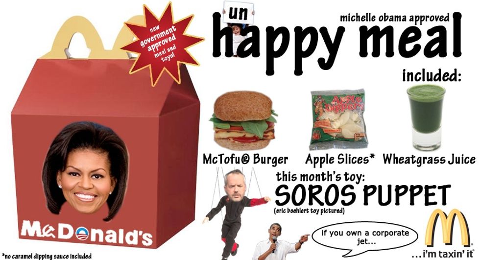 America Reacts to New McDonald's Happy Meals on Photoshop