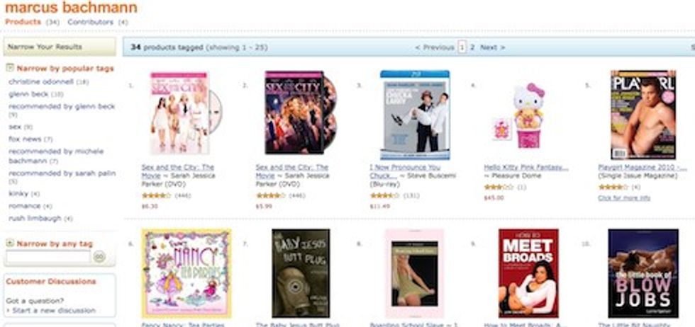 Libtards Amazon Bomb Every Annoying Wingnut Ever And Marcus Bachmann