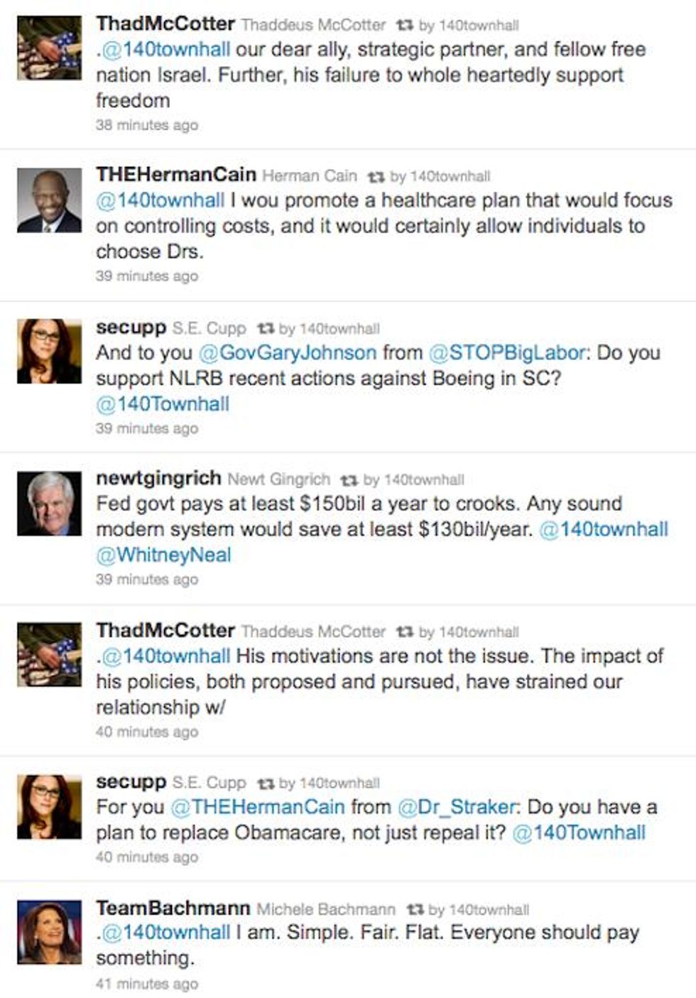 Tea What Party Just Twitter Happened Debate There