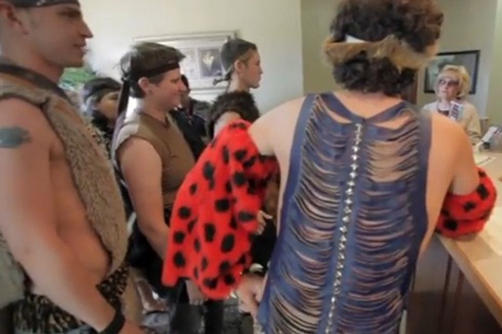 Mismatched Youths Attempt to Glitter Bomb Marcus Bachmann