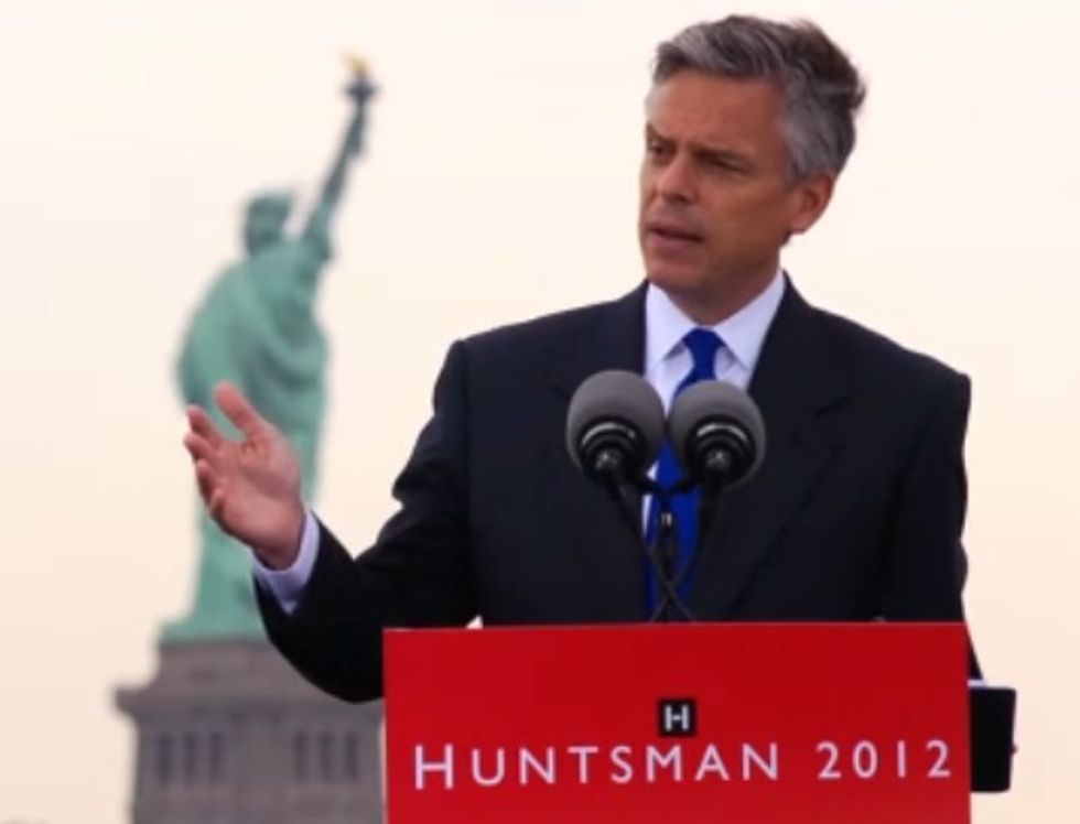 Jon Huntsman Joining GOP 2012 Race As Comical 'Mini Mitt' Sidekick