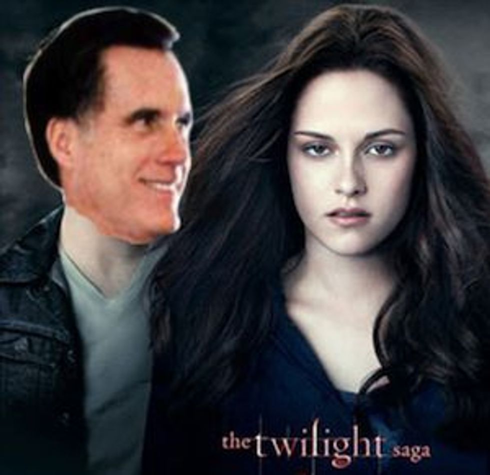 Romney Wants Teen Girls To Know He Loves Those Mormon Vampire Books